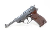 c1943 German MAUSER World War II “byf/43” Code 9x19mm Luger P.38 Pistol C&R Third Reich Semi-Auto Designed to Replace the Luger P.08 - 4 of 22