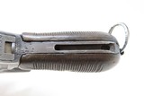 German MAUSER C96 Broomhandle Pistol PRE-WWII Chambered in 7.63x25mm C&RWith LEATHER HOLSTER - 8 of 22