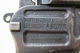 German MAUSER C96 Broomhandle Pistol PRE-WWII Chambered in 7.63x25mm C&RWith LEATHER HOLSTER - 18 of 22