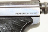 FRENCH Saint-Étienne POLICEMAN Model “Le Francais” 6.35mm SEMI-AUTO PistolManufactured by MANUFRANCE circa 1922! - 5 of 18