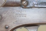 SCARCE Antique AMERICAN CIVIL WAR SHARPS & HANKINS Model 1862 NAVY CarbineOne of 6,686 Purchased by the Navy WITH ORIGINAL COVER! - 11 of 17
