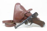Double Dated 1917/1920 WORLD WAR I DWM Semi-Auto 9mm GERMAN LUGER Pistol
Iconic WWI German Military Sidearm with Shoulder Holster! - 2 of 25