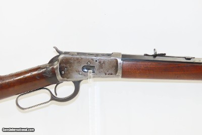 1911 mfr. WINCHESTER Model 1892 Lever Action REPEATING RIFLE .25-20 WCF C&R Special Order Part-Round Part-Octagonal Barrel! - Image 18 of 21