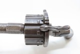 BELGIAN Antique LEFAUCHEUX Pinfire 10-Shot Double Action .45 Cal RevolverRare Large Cylinder Pinfire Revolver - 9 of 17