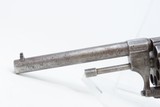 BELGIAN Antique LEFAUCHEUX Pinfire 10-Shot Double Action .45 Cal RevolverRare Large Cylinder Pinfire Revolver - 5 of 17