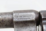 BELGIAN Antique LEFAUCHEUX Pinfire 10-Shot Double Action .45 Cal RevolverRare Large Cylinder Pinfire Revolver - 7 of 17