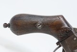 BELGIAN Antique LEFAUCHEUX Pinfire 10-Shot Double Action .45 Cal RevolverRare Large Cylinder Pinfire Revolver - 15 of 17