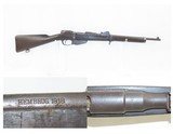 Dutch HEMBRUG GEWEER Model 1895 6.5mm Straight Pull MANNLICHER Carbine C&R
World War I & II Infantry Rifle - 1 of 20