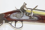 BRITISH Brass Barrel Flintlock BLUNDERBUSS w BAYONET Collins/Winton Antique Birmingham Proofed Close Range Shotgun - 3 of 20