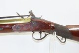 BRITISH Brass Barrel Flintlock BLUNDERBUSS w BAYONET Collins/Winton Antique Birmingham Proofed Close Range Shotgun - 17 of 20