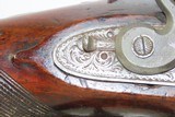 BRITISH Brass Barrel Flintlock BLUNDERBUSS w BAYONET Collins/Winton Antique Birmingham Proofed Close Range Shotgun - 6 of 20