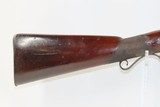 BRITISH Brass Barrel Flintlock BLUNDERBUSS w BAYONET Collins/Winton Antique Birmingham Proofed Close Range Shotgun - 2 of 20