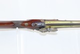 BRITISH Brass Barrel Flintlock BLUNDERBUSS w BAYONET Collins/Winton Antique Birmingham Proofed Close Range Shotgun - 11 of 20