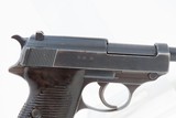 c1942 World War II WALTHER "ac/42" Code P.38 GERMAN 9x19mm Luger Pistol C&R Semi-Auto Third Reich Sidearm with HOLSTER! - 22 of 23