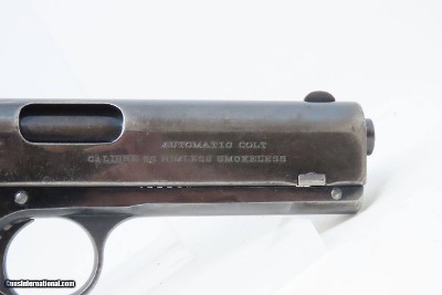 1908 mfr ARCHIVE LETTERED COLT Model 1903 POCKET HAMMER .38 Auto PISTOL C&R ST. LOUIS Simmons Hardware SHIPPED - Image 20 of 21