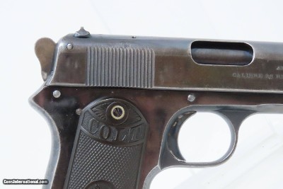1908 mfr ARCHIVE LETTERED COLT Model 1903 POCKET HAMMER .38 Auto PISTOL C&R ST. LOUIS Simmons Hardware SHIPPED - Image 19 of 21