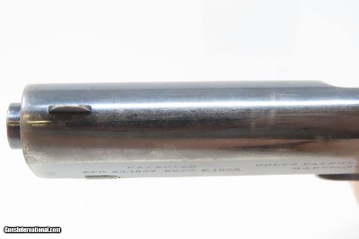1908 mfr ARCHIVE LETTERED COLT Model 1903 POCKET HAMMER .38 Auto PISTOL C&R ST. LOUIS Simmons Hardware SHIPPED - Image 12 of 21