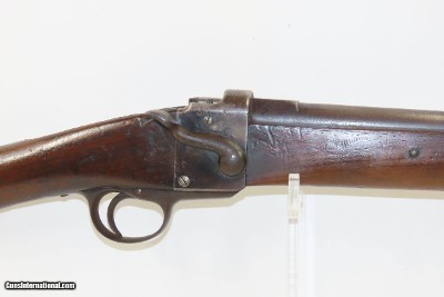 VERY RARE Antique Westley Richards DEELEY & EDGE 1881 Patent MILITARY Rifle .303 Caliber Falling Block Rifle - Image 17 of 20
