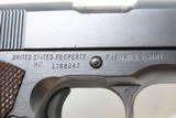 c1944 mfr US PROPERTY REMINGTON-RAND Model 1911A1 Semi-Automatic Pistol C&R WORLD WAR II Model 1911A1 in .45 ACP - 16 of 20