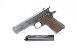 c1944 mfr US PROPERTY REMINGTON-RAND Model 1911A1 Semi-Automatic Pistol C&R WORLD WAR II Model 1911A1 in .45 ACP - 2 of 20