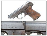 Third Reich MILITARY Marked WORLD WAR II J.P. SAUER & SOHN Model 38H PISTOL EAGLE/37 Marked GERMAN First Model Pistol! - 1 of 21