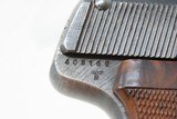 Third Reich MILITARY Marked WORLD WAR II J.P. SAUER & SOHN Model 38H PISTOL EAGLE/37 Marked GERMAN First Model Pistol! - 16 of 21