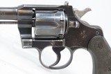 1948 mfr. COLT 3rd Issue OFFICER’S MODEL TARGET .22 LR Rimfire Revolver C&R Post-World War II Colt Target Revolver! - 4 of 18