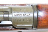WORLD WAR II US Remington M1903A3 BOLT ACTION .30-06 Springfield C&R RifleMade in 1942 with FLAMING BOMB Marked Barrel - 9 of 20