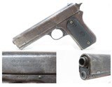 c1920 mfr. COLT 1903 POCKET HAMMER .38 Colt Auto PISTOL C&R Roaring Twenties Self Defense Pistol - 1 of 19
