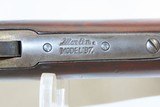 Early-20th Century MARLIN Model 1897 Lever Action .22 TAKEDOWN Rifle C&R With Part-Octagonal Barrel & Fancy Walnut! - 10 of 19