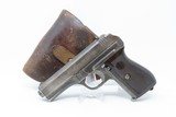 c1942 mfr WORLD WAR II German OCCUPIED CZECH CZ Model 27 Pistol Sidearm C&ROccupied Czechoslovakia Production with HOLSTER - 2 of 20