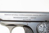 FABRIQUE NATIONALE Model 1910 Semi-Automatic 7.65mm Cal. C&R Pocket PistolBelgium Made; Designed by John Browning - 6 of 19