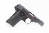 FABRIQUE NATIONALE Model 1910 Semi-Automatic 7.65mm Cal. C&R Pocket PistolBelgium Made; Designed by John Browning - 16 of 19