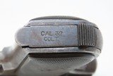 c1919 mfr. COLT Model 1903 POCKET HAMMERLESS .32 ACP PISTOL Gangster C&RROARING TWENTIES Personal Sidearm! - 12 of 19