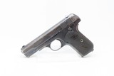 c1919 mfr. COLT Model 1903 POCKET HAMMERLESS .32 ACP PISTOL Gangster C&RROARING TWENTIES Personal Sidearm! - 2 of 19