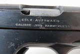 1920 COLT Model 1908 .380 ACP Caliber Semi-Automatic VEST POCKET Pistol C&R ROARING TWENTIES Manufactured; Colt’s Smallest Semi-Auto - 15 of 19