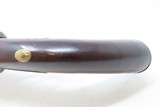Mid-19th Century Antique European Double Barrel OVER/UNDER PERCUSSION PistolLarge Martial Type Pistol with Captive Ramrod - 6 of 16