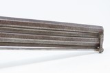 Mid-19th Century Antique European Double Barrel OVER/UNDER PERCUSSION PistolLarge Martial Type Pistol with Captive Ramrod - 16 of 16