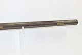 Antique A. GORDON Half-Stock .40 Caliber Percussion Conversion LONG RIFLEKentucky Style Rifle with T. DAVIDSON & Co. Lock - 11 of 21