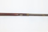 Antique A. GORDON Half-Stock .40 Caliber Percussion Conversion LONG RIFLEKentucky Style Rifle with T. DAVIDSON & Co. Lock - 10 of 21
