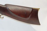 Antique MID-19th CENTURY Half-Stock .42 Cal. Percussion American LONG RIFLE Kentucky Style HUNTING/HOMESTEAD Long Rifle! - 15 of 19