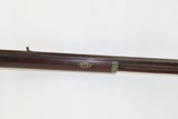 Antique MID-19th CENTURY Half-Stock .42 Cal. Percussion American LONG RIFLE Kentucky Style HUNTING/HOMESTEAD Long Rifle! - 5 of 19