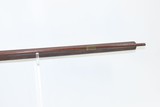 Antique MID-19th CENTURY Half-Stock .42 Cal. Percussion American LONG RIFLE Kentucky Style HUNTING/HOMESTEAD Long Rifle! - 10 of 19