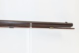 Antique MID-19th CENTURY Half-Stock .42 Cal. Percussion American LONG RIFLE Kentucky Style HUNTING/HOMESTEAD Long Rifle! - 6 of 19