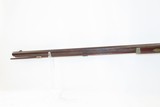 Antique MID-19th CENTURY Half-Stock .42 Cal. Percussion American LONG RIFLE Kentucky Style HUNTING/HOMESTEAD Long Rifle! - 17 of 19