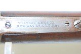 c1880s mfr Antique WHITNEY .38 LONG Colt No. 2 Sporting ROLLING BLOCK Rifle REMINGTON Style Rolling Block Rifle - 9 of 18