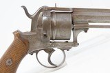 1800s Antique EUROPEAN 11.43mm PINFIRE Self-Defense Double Action REVOLVER
Mid-19th European Sidearm - 15 of 16