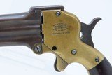 Rare Antique WILLIAM W. MARSTON Three Barrel .32 Caliber DERINGER Pistol
UNIQUE 1860s Triple Barrel Superposed Defense Pistol - 4 of 18