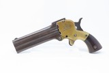 Rare Antique WILLIAM W. MARSTON Three Barrel .32 Caliber DERINGER Pistol
UNIQUE 1860s Triple Barrel Superposed Defense Pistol - 2 of 18