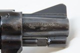 c1959 mfr. SMITH & WESSON Model 34 .22 LR DOUBLE ACTION Revolver 6-Shot C&R
S&W 2” 6-Shot .22 Long Rifle “Kit Gun” - 17 of 21
